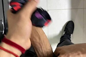 Caught stealing stepmom's panties licks her curvy pussy