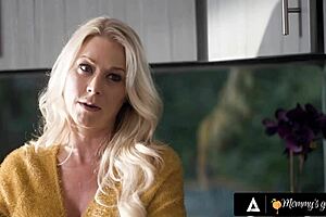 Katie Morgan Offers Thirsty Virgin Stepdaughter Khloe Kapri Her Milf Pussy