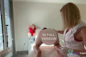 Blonde pornstar spills hot wax sex confessions in cfnm latex interview