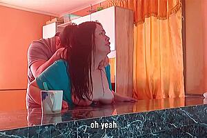 Neighbor fucks cheating housewife hard, doesn't she love it?