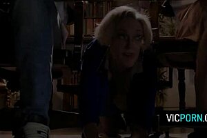 Busty milf dee williams double penetrated by horny students 😈📚💦