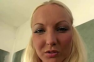 veronika blonde spreads asshole for anal marathon