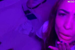 belinha collared like a slut milf takes 24cm monster bbc in her fat curvy ass