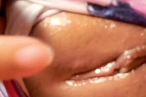 Naughty girl feels ecstasy fingering ass and pussy