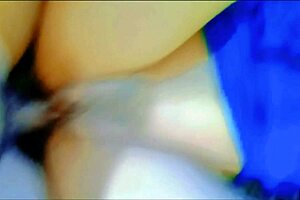 stepmom jerks hubby's dick while stepson fucks her ass pussy