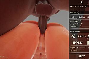 big ass big tit milf lala slams franks huge white cock hard