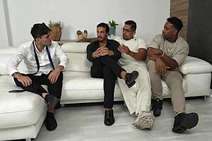 extreme gangbang milf takes double anal creampie