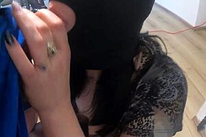 milfycalla loves slurping cock post-anal with gaping ass and cum covered tits preview p2