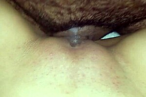 close up view of petite latina milf pussy getting fucked to orgasm