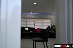 Young Voyeur Busted Spying On Milf's Deepthroat Wife Action