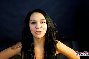 sabrina's petite wet pussy pounded doggy till facial cumshot