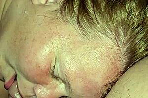 Milf Whispers Dirty While Sucking Huge Cock