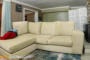 sexy ebony teen spreads for mature agent's monster cock casting couch!!