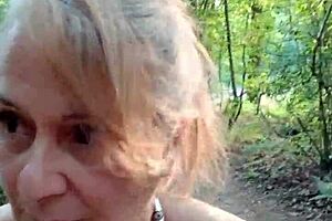 french slave maid bound outdoors pissed on spanked in forest dressage