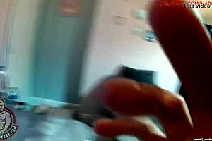 luke hardy rams his cock up milfy eva's tight shaved asshole