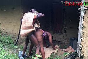 african forest queen gets fucked hard outdoor by hunter ughh!!