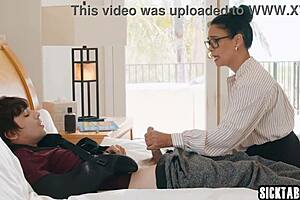 Horny Asian Teacher Dana Vespoli's Big Tits Bounce in Surprise Pussy Fuck!