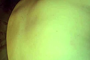 thick woman is getting pregnant with her big ass on display