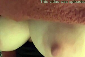 my italian big boobs bounce wild in artemisia love's outdoor flash