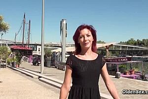 hey redhead milf in lingerie wanna get fucked hard on holiday hotel vacation?