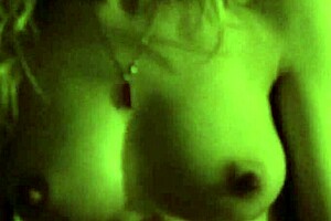 Sensual Blonde Milf Oils Cock for Explosive Cumshot Handjob!