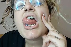 New latina fetish queen hairy chubby tits humiliated by daddy backstage