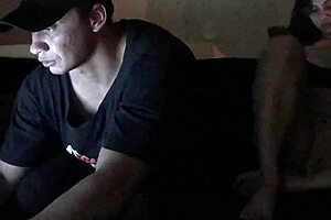 Tanned athletic Brazilian babe sits on boyfriend's cock in lingerie kissing passionately