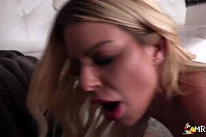 Milf Brooklyn Chase Strokes Pounds Massive Cock Wet