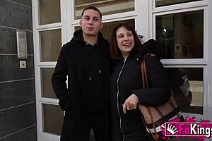 i can't resist helping this chubby spanish mommy bang her young dancing partner doggystyle