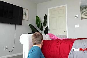 Step Son's Cock Slips Inside Curvy Mom's Pussy By Accident - WTF Alexis Malone Sage Roux