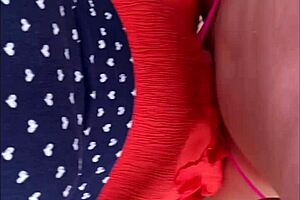 Stepmom panties CFNM handjob milks huge cock taboo ASMR 😍💦🍆