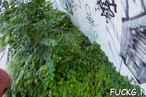 Spy cam catches guy slamming teen's wet pussy in hardcore contest!