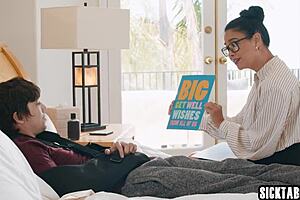 Horny Asian Teacher Dana Vespoli's Big Tits Bounce in Surprise Pussy Fuck!