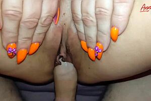 cum inside mommy's pussy please daddy 😩💦 big tits begging!