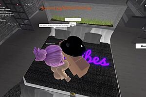hey dude, that roblox teacher just fucked her virgin student!