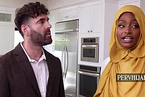 hijab stepmom craves stepdaughter breeding by stepdad's huge load pervhijab