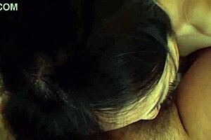 naughty asian mommy fingers gaping asshole then sucks cock deep