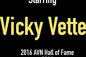 Hey, Nasty Vicky Vette, Spread Legs and Pound Pussy with Dildo?