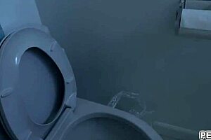 Honey Blossom slurps stepson cock rides cowgirl till creampie tongue drip 😜👅