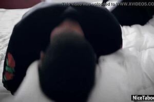 horny lesbians krissy lynn share big cock after kissing