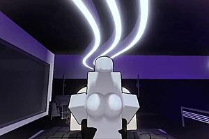 Street Goth Bitch Bent Over for Doggystyle Ass Pounding and Wet Pussy Creampie