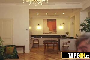 Gorgeous Russian Milf Gets Worshipped By Horny Young Couple