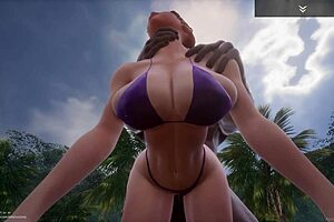 who wouldn't love watching big ass curvy white milf serenia take big black cock on beach?