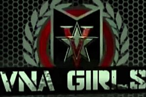 Vicky Vette strokes cock in sexy black lingerie handjob tease