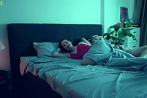 Step Mom Rides My Cock Wild In Shared Hotel Bed!