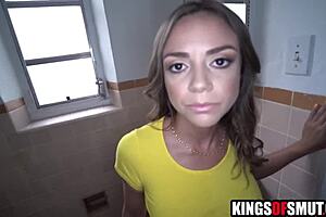 Hot latina stepmom's shaved pussy gets pounded hard by taboo stepson