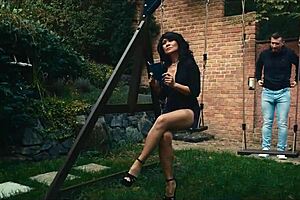 mature asian cougar ridin' young czech boy hard... shavin' that pussy for monster cock!