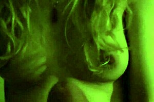 Sensual Blonde Milf Oils Cock for Explosive Cumshot Handjob!