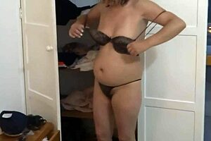 i secretly film stepmom on beach flashing her big hairy pussy