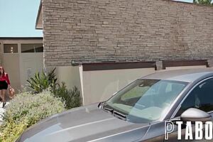 stepmom's pregnant from my huge cock creampie!